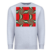 Heather Grey retro christmas seamless pattern Premium Sweatshirt - BundleAndBundleShop