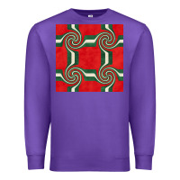 Purple retro christmas seamless pattern Premium Sweatshirt - BundleAndBundleShop