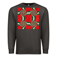 Smoke retro christmas seamless pattern Premium Sweatshirt - BundleAndBundleShop