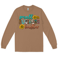 Toasted Coconut small business hustler Long Sleeve Tee - texasbilliewilder