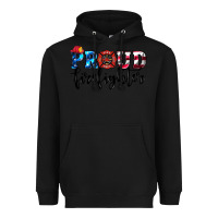Black proud firefighter Heavyweight Hoodie - HRA Design Shop