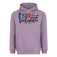 Lavender proud firefighter Heavyweight Hoodie - HRA Design Shop
