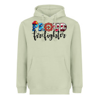 Matcha proud firefighter Heavyweight Hoodie - HRA Design Shop