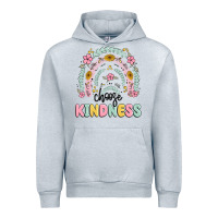 Heather Grey choose kindness Urban Hoodie - MaliasSmallBusiness