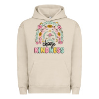 Pigment French Oak choose kindness Urban Hoodie - MaliasSmallBusiness