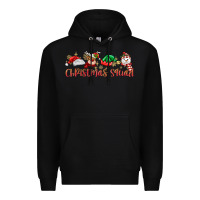 Black christmas squad Premium Hoodie - MaliasSmallBusiness