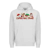 Dove Grey christmas squad Premium Hoodie - MaliasSmallBusiness