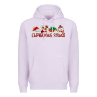 Lilac christmas squad Premium Hoodie - MaliasSmallBusiness