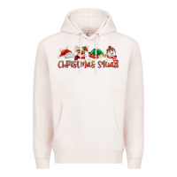 Pale Pink christmas squad Premium Hoodie - MaliasSmallBusiness