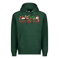 Sports Green christmas squad Premium Hoodie - MaliasSmallBusiness