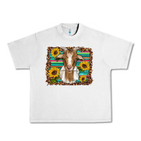 Lunar Rock goat daisy sunflowers leopard serape glitter Urban Heavy Tee - Artiststas