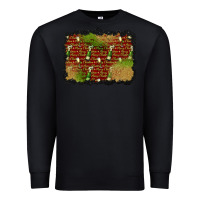 Black christmas champagne background Premium Sweatshirt - BundleAndBundleShop