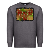 Charcoal Heather christmas champagne background Premium Sweatshirt - BundleAndBundleShop