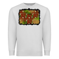 Dove Grey christmas champagne background Premium Sweatshirt - BundleAndBundleShop