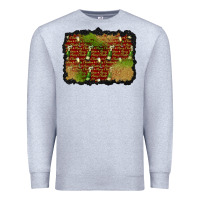 Heather Grey christmas champagne background Premium Sweatshirt - BundleAndBundleShop
