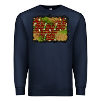Navy christmas champagne background Premium Sweatshirt - BundleAndBundleShop