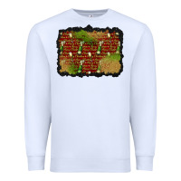 White christmas champagne background Premium Sweatshirt - BundleAndBundleShop