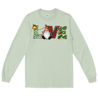 Matcha Christmas Love Gnome Long Sleeve Tee - RanaPortraitStore