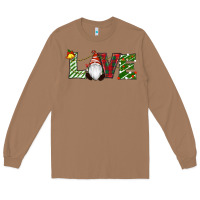 Toasted Coconut Christmas Love Gnome Long Sleeve Tee - RanaPortraitStore