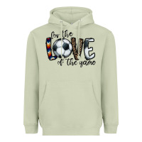 Matcha for the love of the game socer Heavyweight Hoodie - CowhideDigitalArt