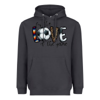 Smoke for the love of the game socer Heavyweight Hoodie - CowhideDigitalArt