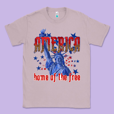 Classic Tee America home of the free