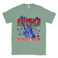 Sage America home of the free Classic Tee - texasbilliewilder