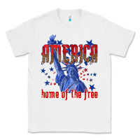 White America home of the free Classic Tee - texasbilliewilder