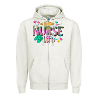 Nurse Life Zipper Hoodie | Teevron