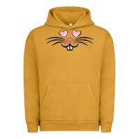 Pigment Peanut Butter bunny face easter Urban Hoodie - MaliasSmallBusiness