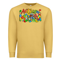 Antique Gold autism mama Premium Sweatshirt - Artiststas