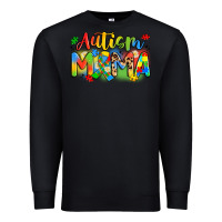 Black autism mama Premium Sweatshirt - Artiststas