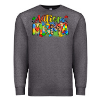 Charcoal Heather autism mama Premium Sweatshirt - Artiststas