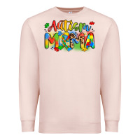 Pale Pink autism mama Premium Sweatshirt - Artiststas