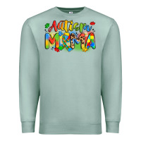 Seafoam autism mama Premium Sweatshirt - Artiststas