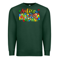 Sports Green autism mama Premium Sweatshirt - Artiststas