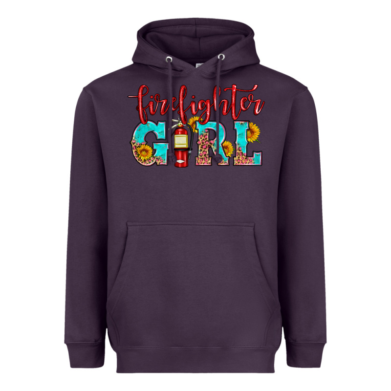 Firefighter Son Girl Heavyweight Hoodie by HRA Design Shop | Teevron