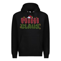 Black mini claus Premium Hoodie - MaliasSmallBusiness