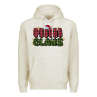 Oatmeal Heather mini claus Premium Hoodie - MaliasSmallBusiness