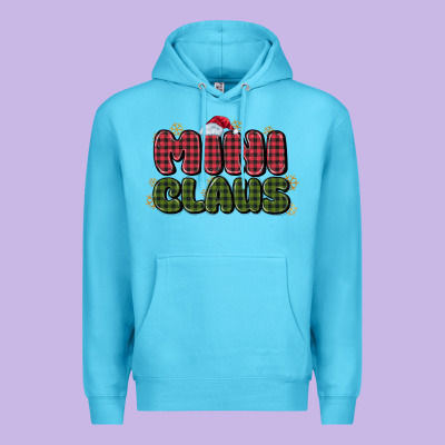 Mini Claus Premium Hoodie Designed By Maliassmallbusiness
