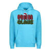 Ocean Blue mini claus Premium Hoodie - MaliasSmallBusiness