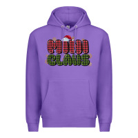 Purple mini claus Premium Hoodie - MaliasSmallBusiness