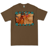 Cacao chicken western Premium Tee - RacoonDesign