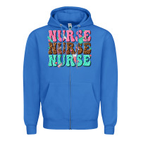 True Royal nurse nurse nurse Zipper Hoodie - texasbilliewilder