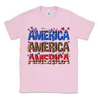 Bubblegum Pink America america america fourth of july Classic Tee - texasbilliewilder