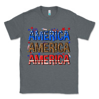 Charcoal Heather America america america fourth of july Classic Tee - texasbilliewilder