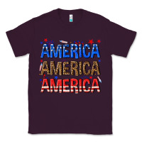 Plum America america america fourth of july Classic Tee - texasbilliewilder
