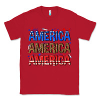 Red America america america fourth of july Classic Tee - texasbilliewilder