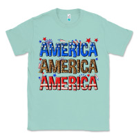 Seafoam America america america fourth of july Classic Tee - texasbilliewilder