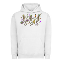 Pigment Lunar Rock dancing skeletons mardi gras Urban Hoodie - MaliasSmallBusiness
